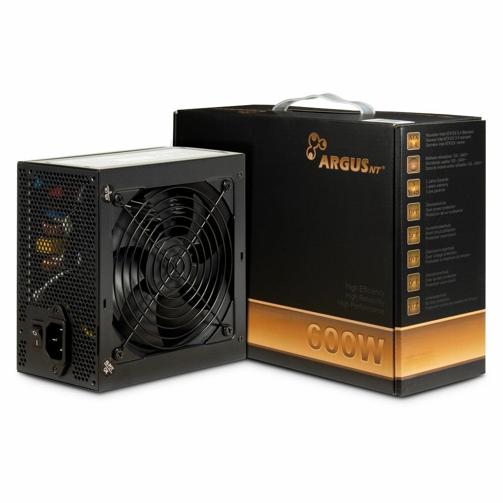 EAN 4260455645256 - Inter-Tech Argus BPS-600 unidad de fuente de alimentación 600 W 20+4 pin ATX ATX Negro imagen 1