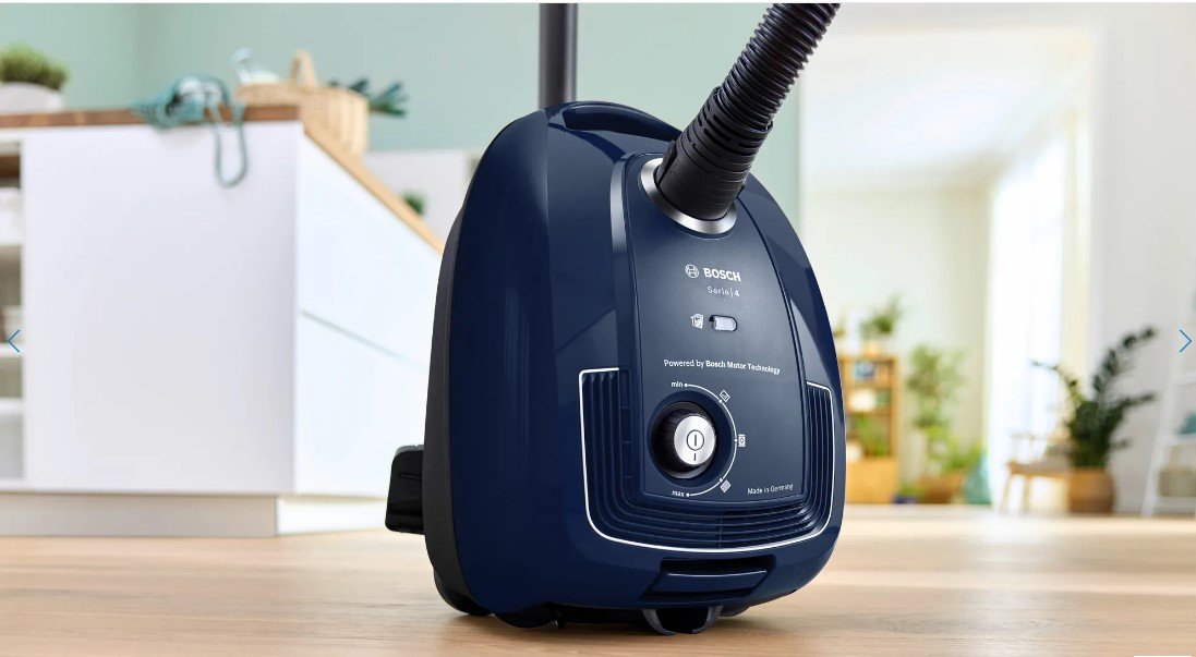 EAN 4242005364022 - Bosch Serie 4 BGD38BU2 aspiradora 4 L Aspiradora de tambor Secar 600 W Bolsa para el polvo imagen 7