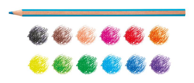 EAN 8003511433918 - Carioca Supercolor Multicolor 12 pieza(s) imagen 2