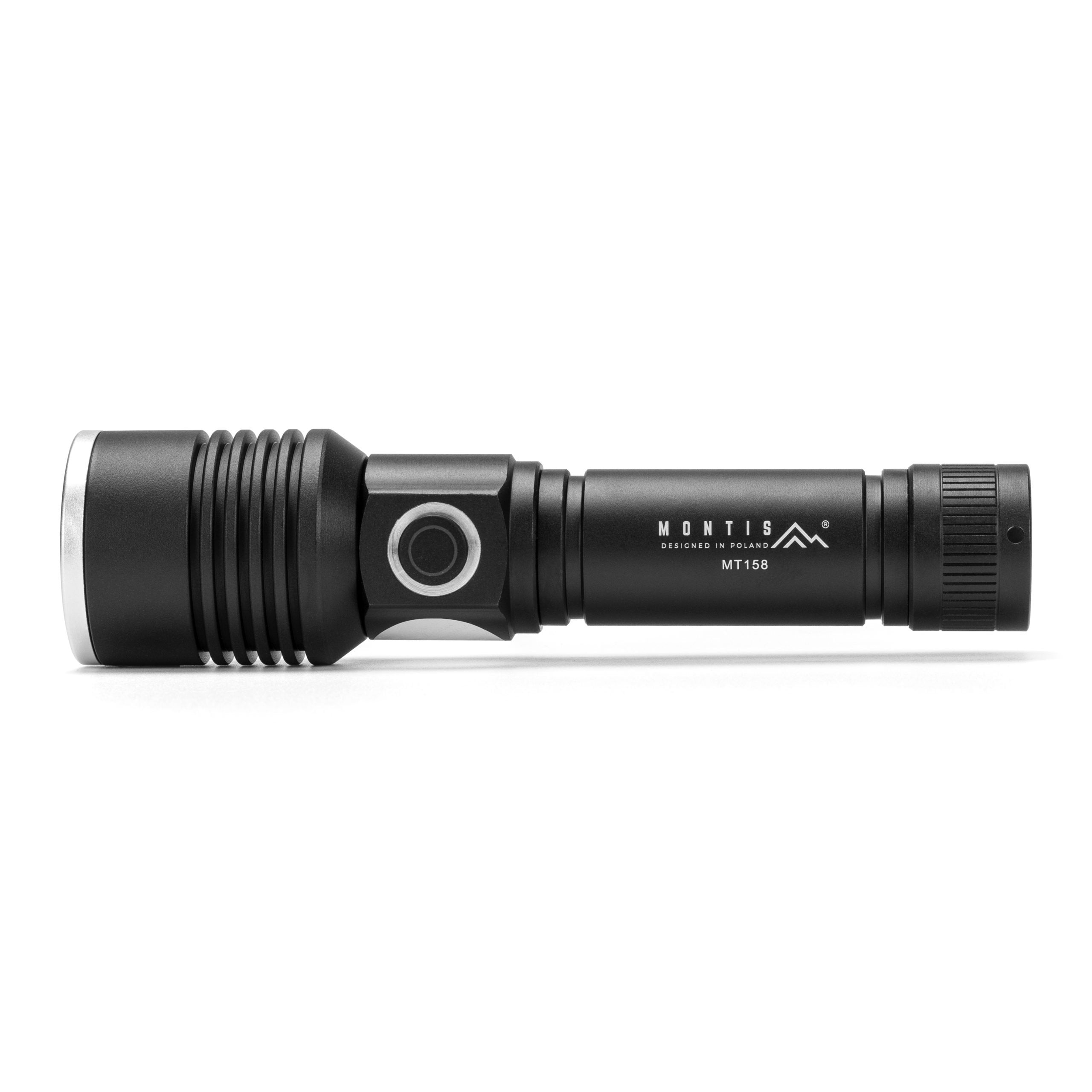 EAN 5901811409684 - Montis Taktyczna ręczna latarka akumulatorowa LED MT158 Negro Linterna de mano imagen 5