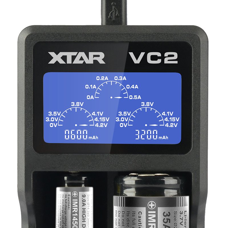 EAN 6952918320388 - XTAR VC2 cargador de batería Pilas de uso doméstico USB imagen 4
