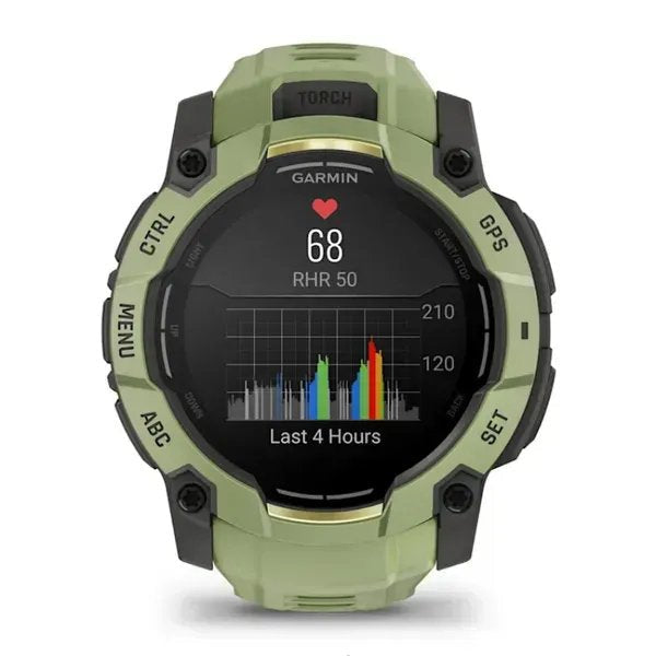Instinct 3,50mm,Amoled,Fern Green/Gray, Fern Green Band, Ww