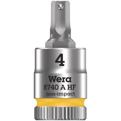 Wera 8740 A 05003333001 Hexagonal Interior Llave De Vaso-Bit-Inserto 1/4" 6.3