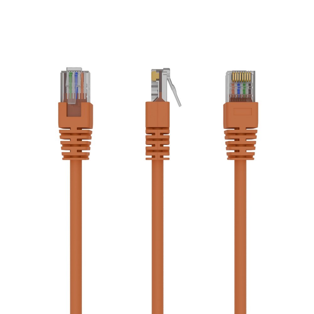 Gembird Cable De Red Utp Cat5e 0,50mâ Â Naranjaâ Pp12-0.5m/O