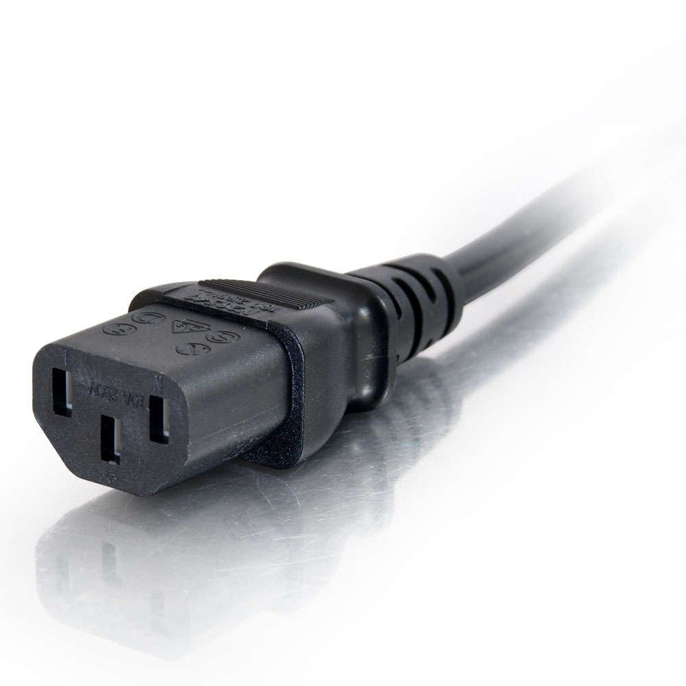 EAN 0757120885429 - C2G 88542 Negro CEE7/7 IEC C13 imagen 3