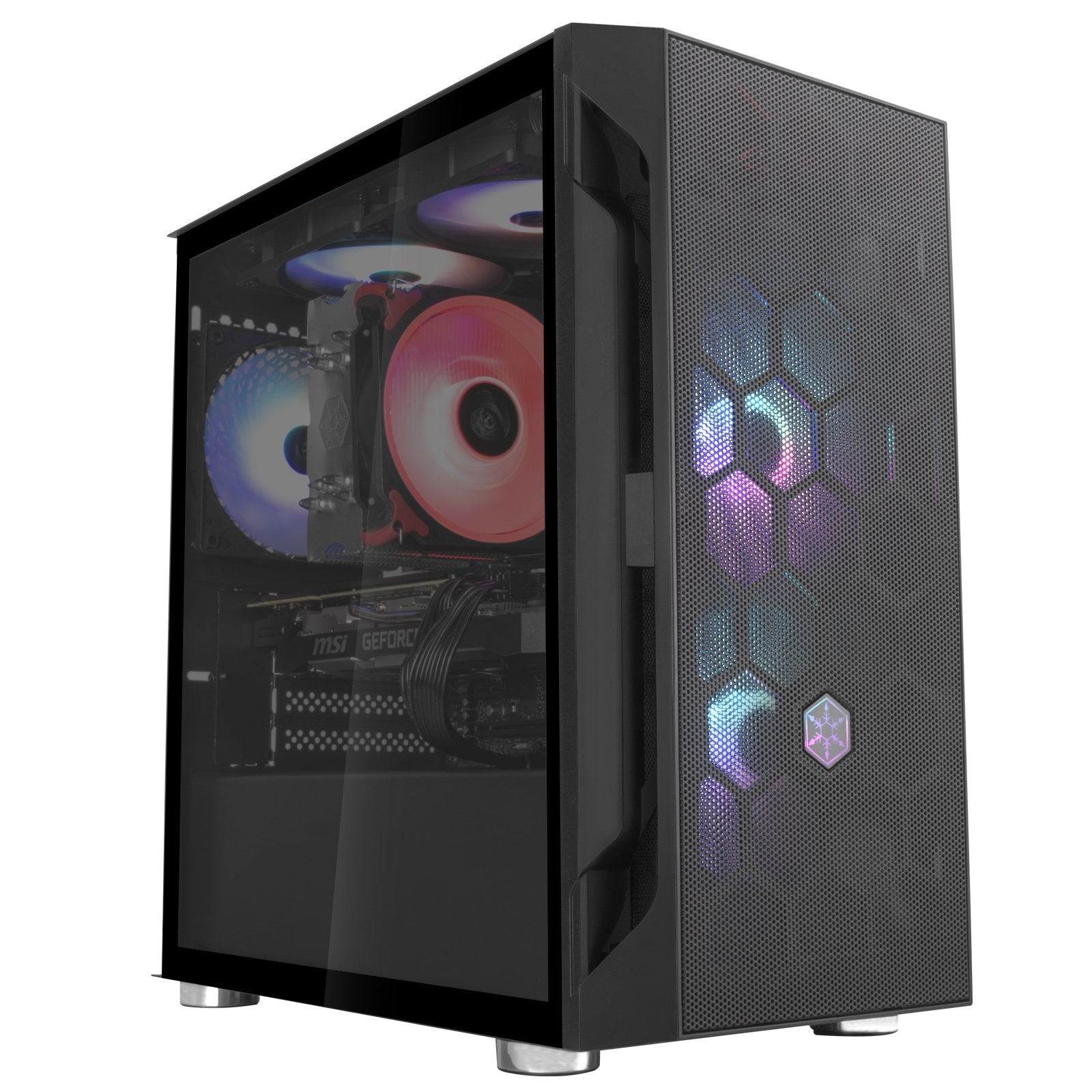 EAN 4710679810997 - Silverstone FARA H1M Micro Torre Negro imagen 2