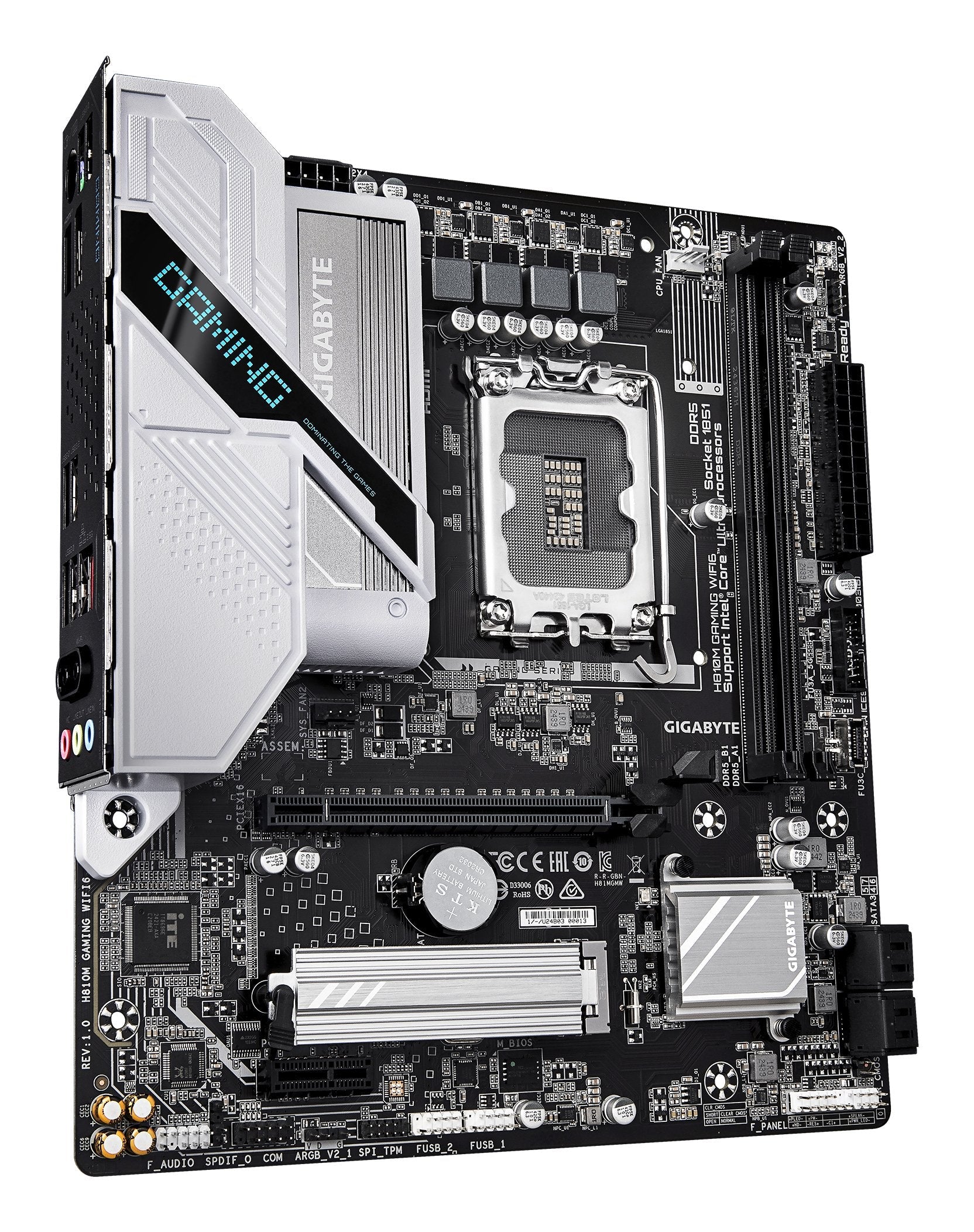 EAN 4719331869090 - GIGABYTE H810M GAMING WIFI6 placa base Intel H810 LGA 1851 (Socket V1) micro ATX imagen 3