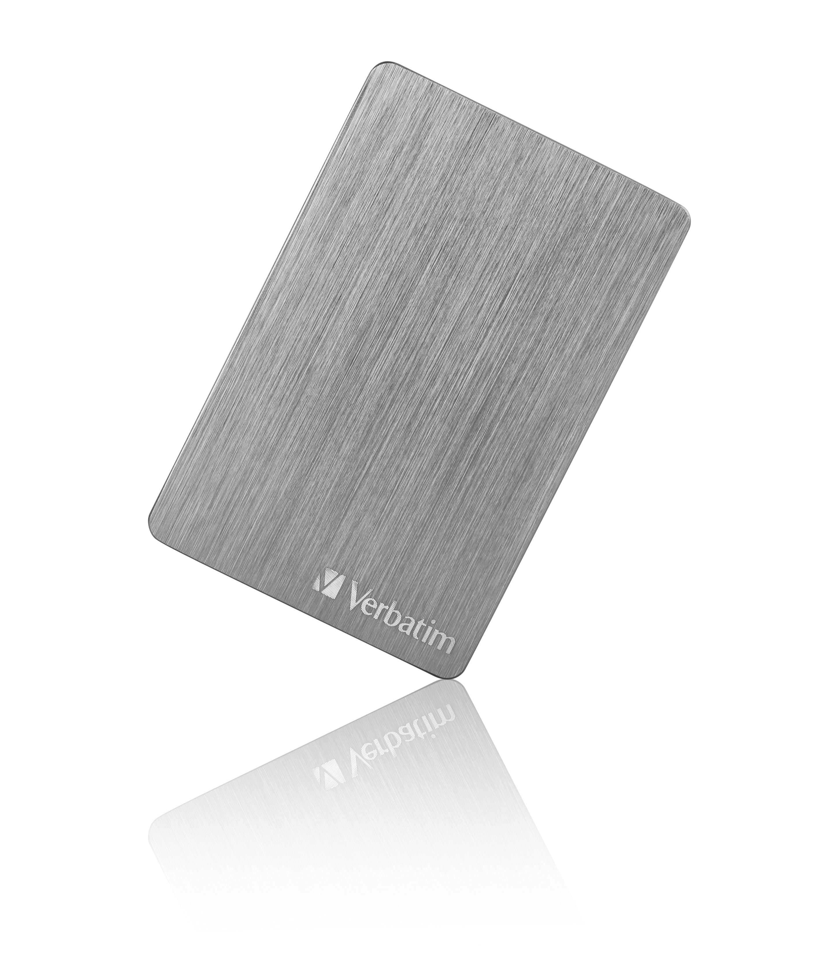 Disco Externo Hdd Verbatim Portátil Store 'N' Go Slim 2 Tb Gris Espacial