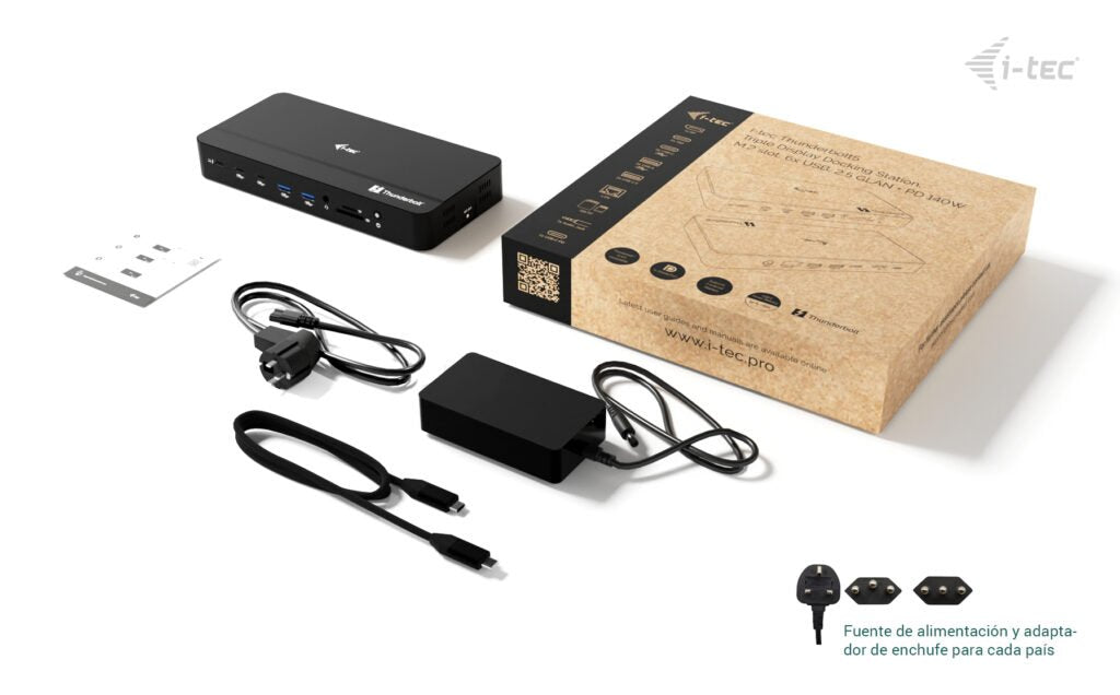 D I-Tec Thunderbolt 5 Dock 3x Lcd