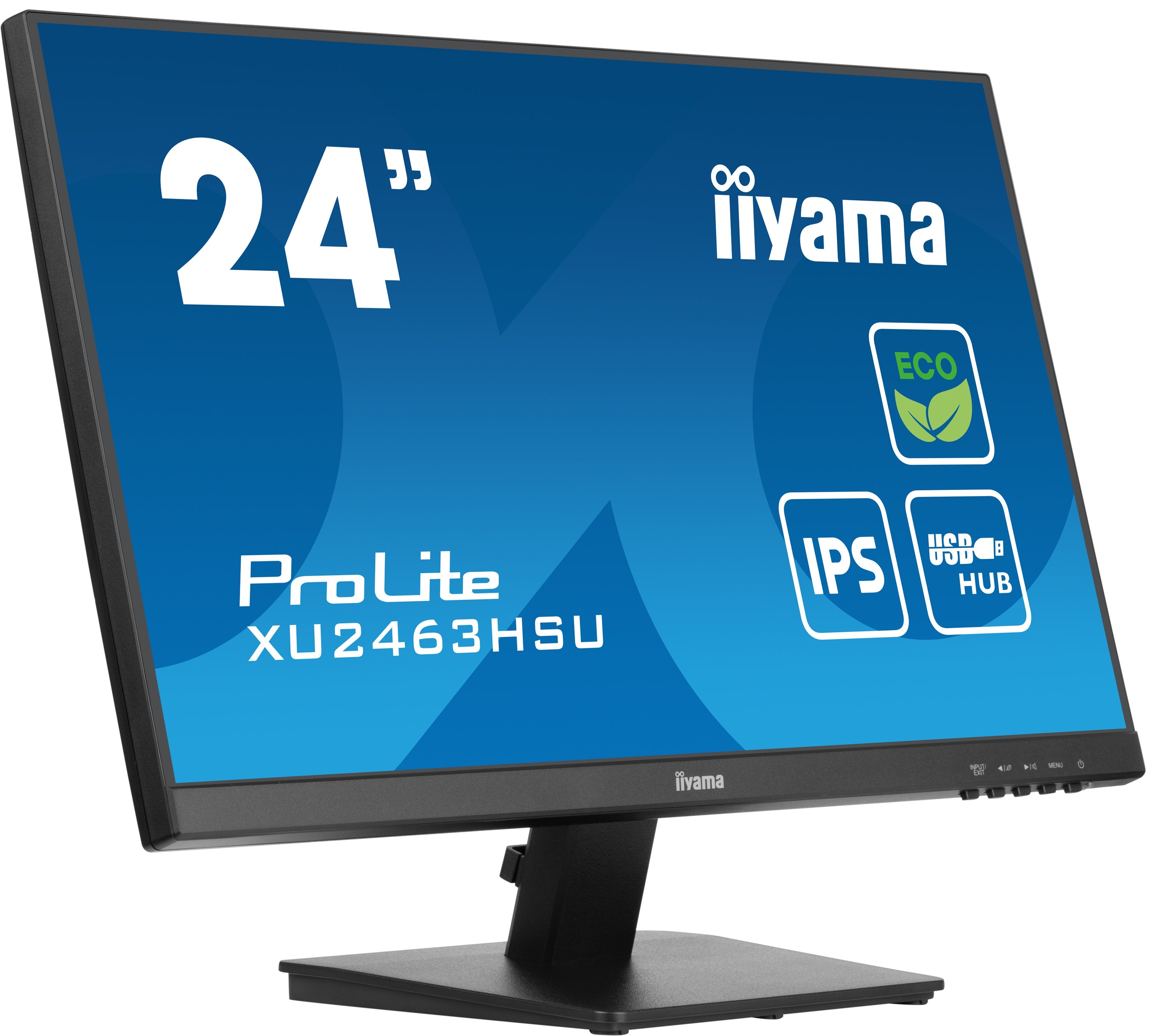Monitor Iiyama 60.5cm 24" Xu2463hsu-B1 16:9 Hdmi+Dp+2xusb Ips Retail