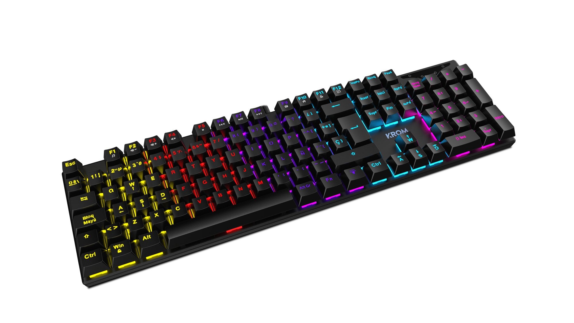 EAN 8436587972027 - Krom Kasic teclado Juego USB QWERTY Inglés Negro imagen 4
