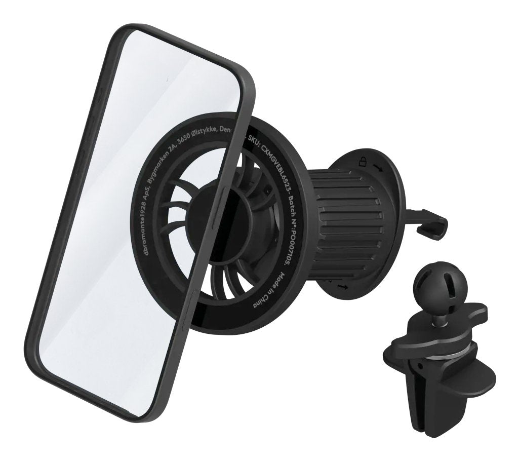 Re-Charge-Car Holder-Vent-Magnetic-Blk