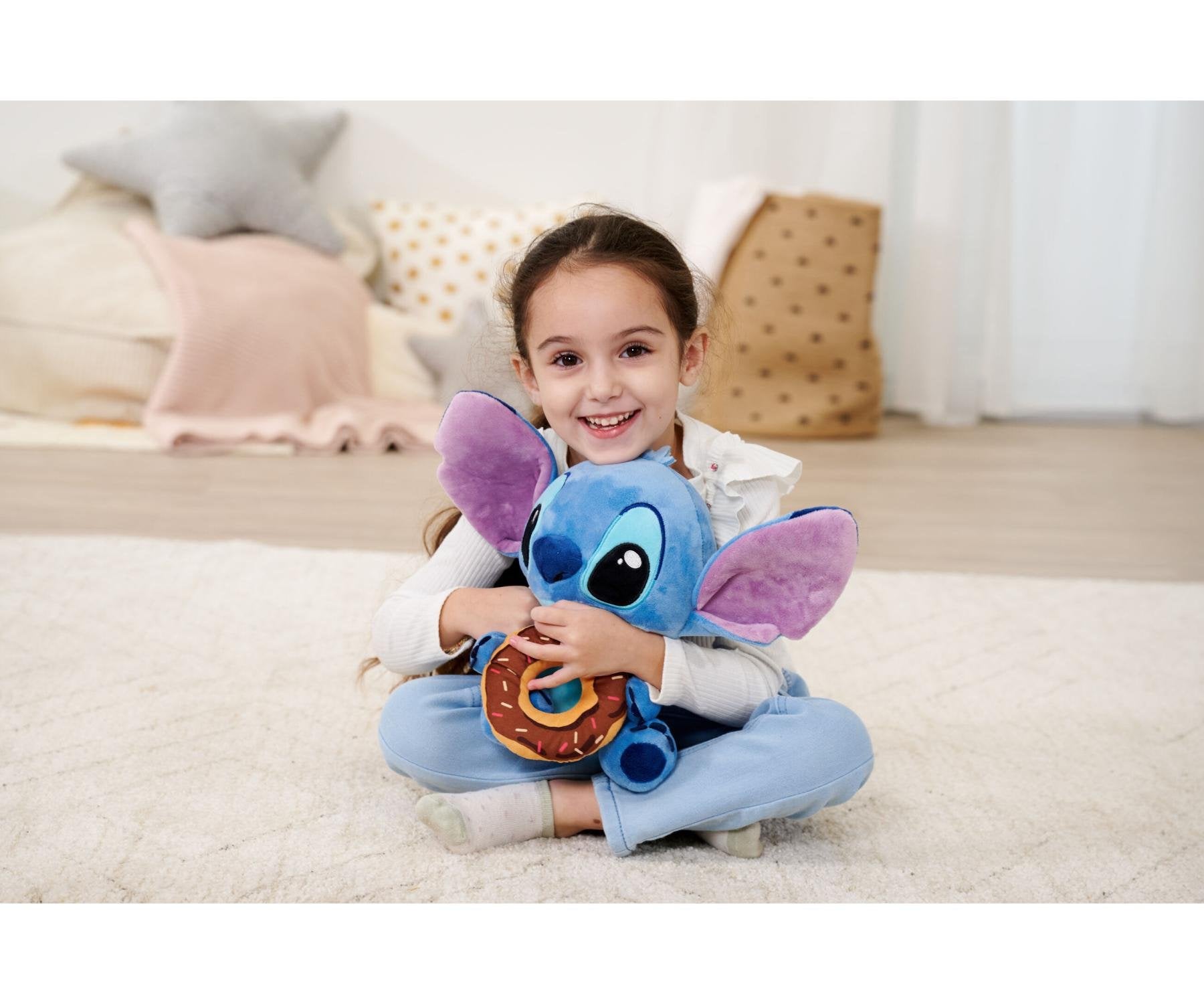 Maskotka Disney Stitch Z Donatem 25 Cm Oryginalna
