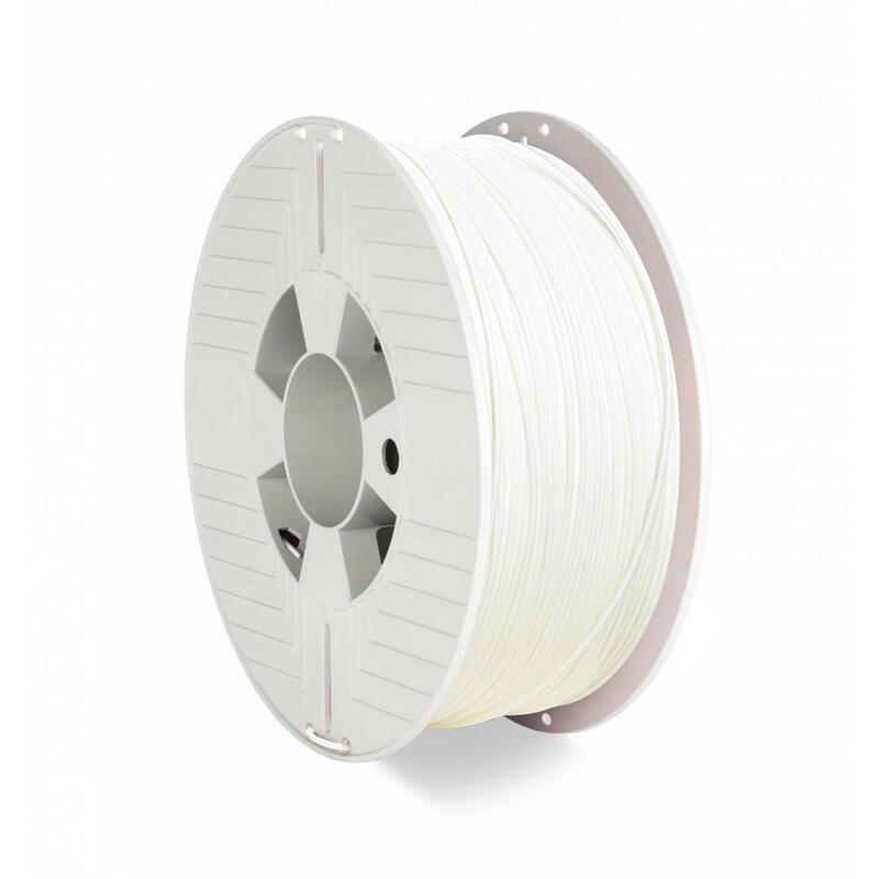 3d Printer Filament Pet-G 1.75mm 1kg White 55050, 1 Kg