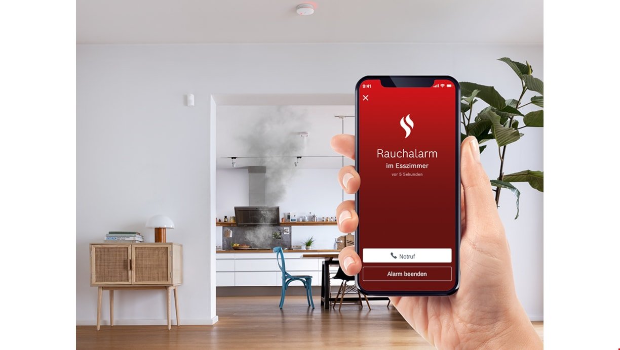 EAN 4062321564315 - Bosch 8 750 002 142 detector de humo inteligente Conexión inalámbrica imagen 3