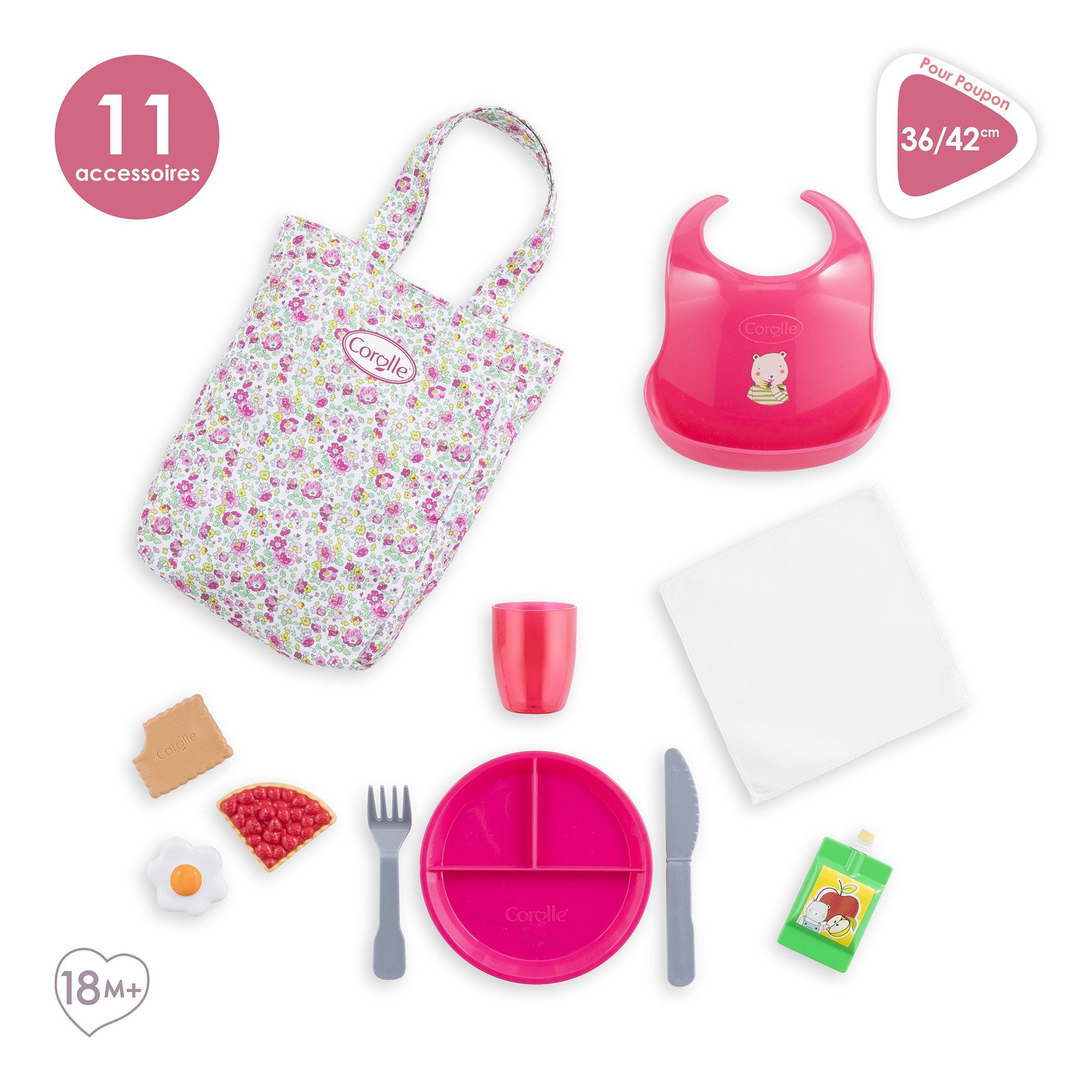 Set De Alimentación Simba Corolle Mon Grand Poupon 36-42 Cm, Accesorios Para Muñecas 9000141520