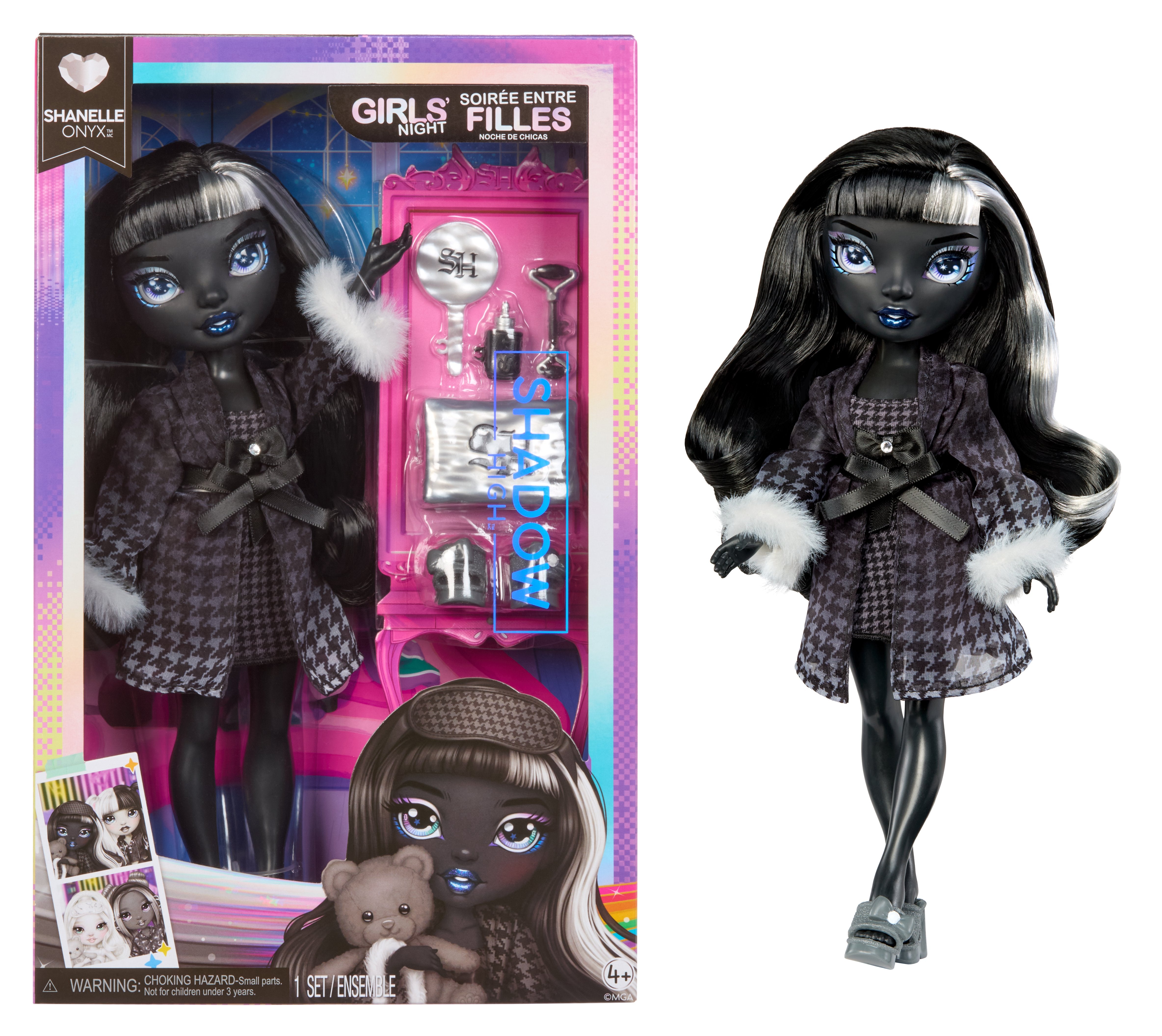 Muñeca Shanelle Fashion Doll Girls Night Shadow High