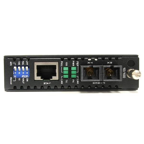 Startech.Com Conversor De Medios Gigabit Ethernet A Fibra Optica Monomodo Sc - 1x Rj45 Hembra - 30km 2 Años