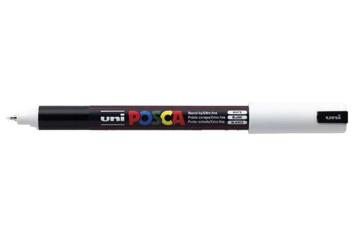 EAN 4902778089781 - POSCA uni PC-1MR marcador 1 pieza(s) Punta redonda Blanco imagen 1