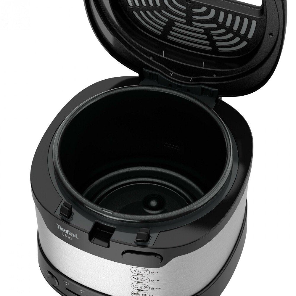 EAN 3045386381807 - Tefal Uno FF215D Sencillo 1,8 L Independiente 1600 W Freidora Negro, Acero inoxidable imagen 2