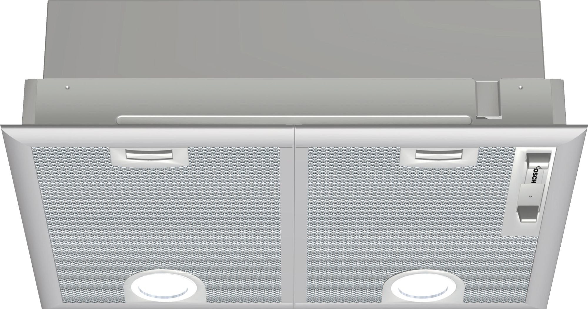 EAN 4242005122455 - Bosch Serie 4 DHL555BL campana Encastrada Plata C 590 m³/h imagen 1