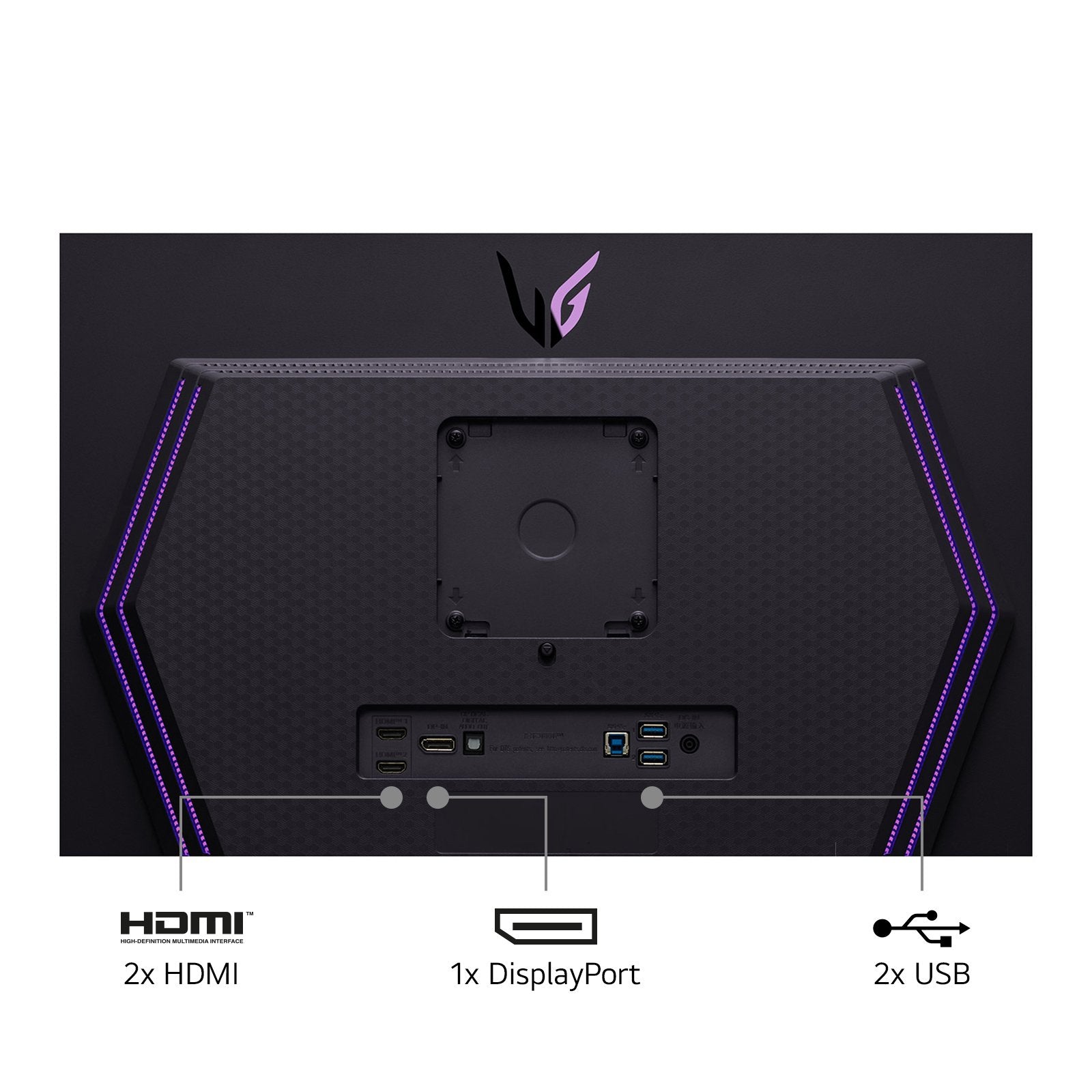 Monitor Lg Ultragear Oled 27gs95qe-B, 67,3 Cm 26,5" 240hz, G-Sync Compatible, Oled - Dp, 2xhdmi