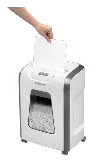 EAN 0043859797141 - Fellowes 15C triturador de papel Corte cruzado 22,4 cm Blanco imagen 4