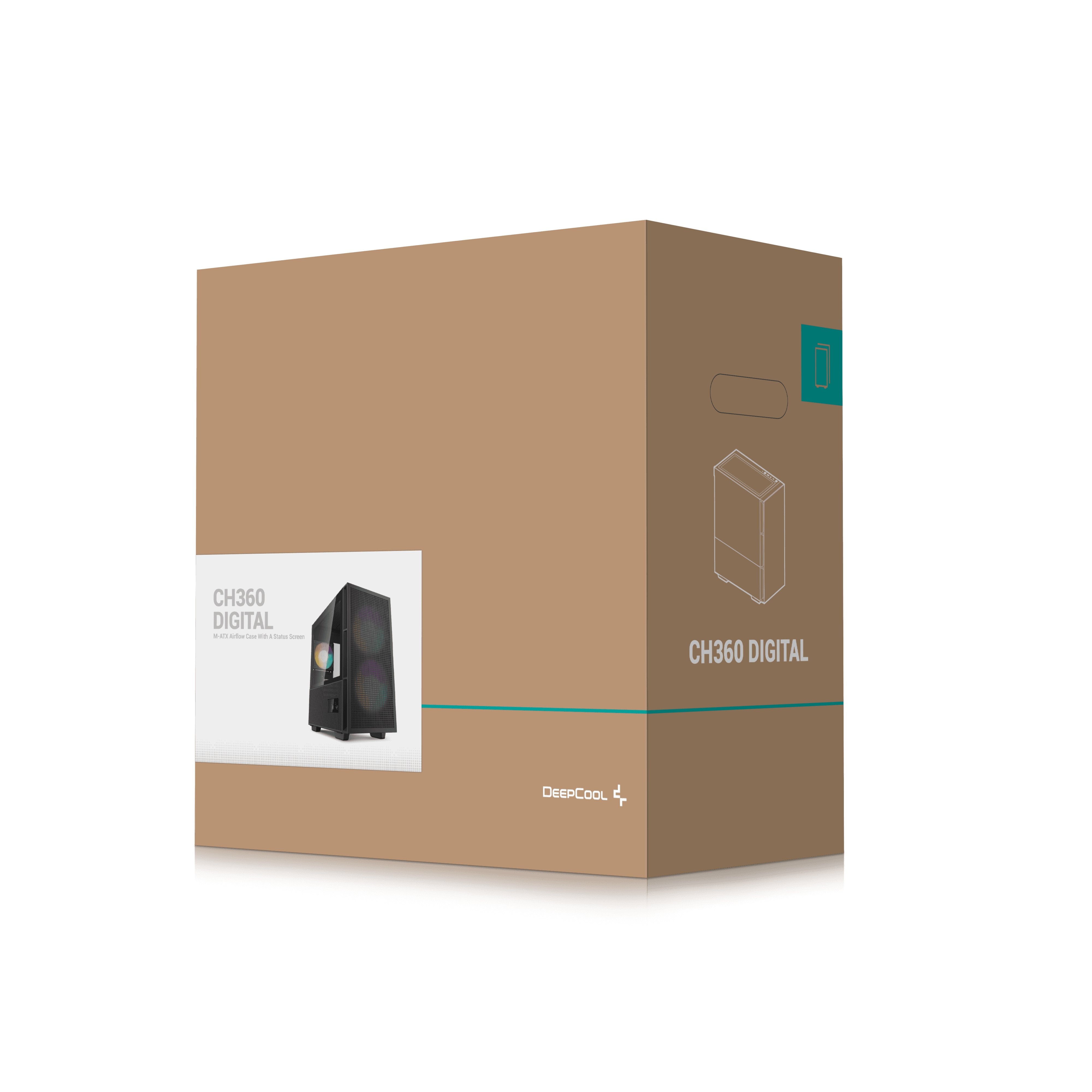 EAN 6933412774693 - DeepCool CH360 DIGITAL Micro Torre Negro imagen 15