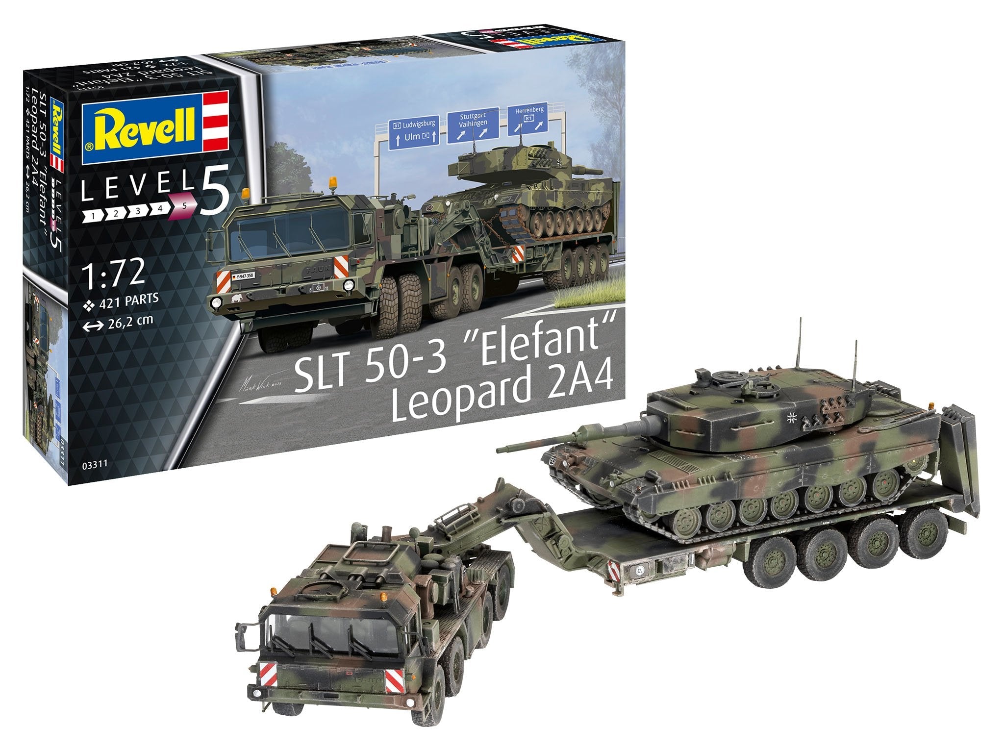 Revell Slt 50-3 Elefant + Leopard 2a4