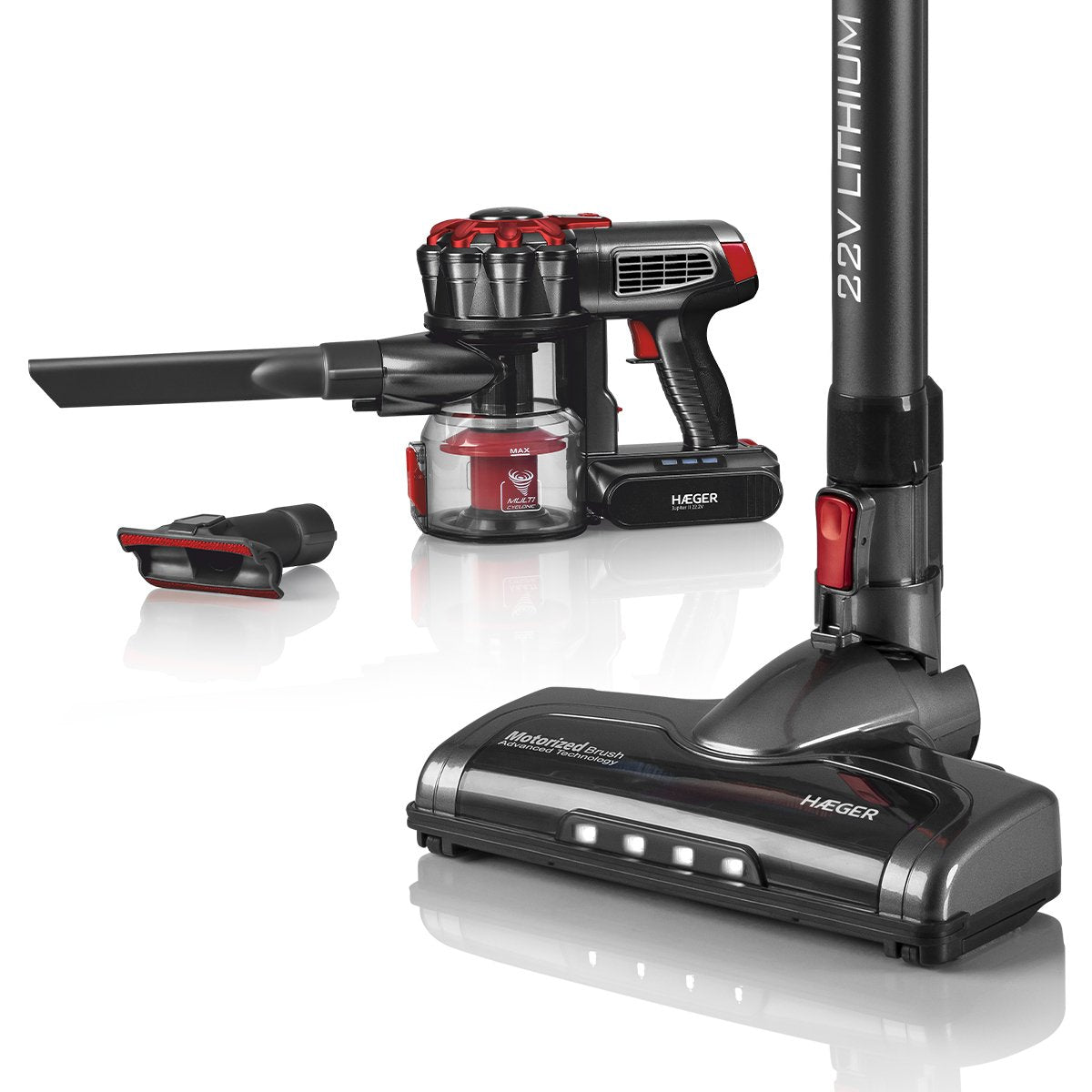 EAN 5608475040115 - Haeger Jupiter II Batería Secar Sin bolsa Negro imagen 4