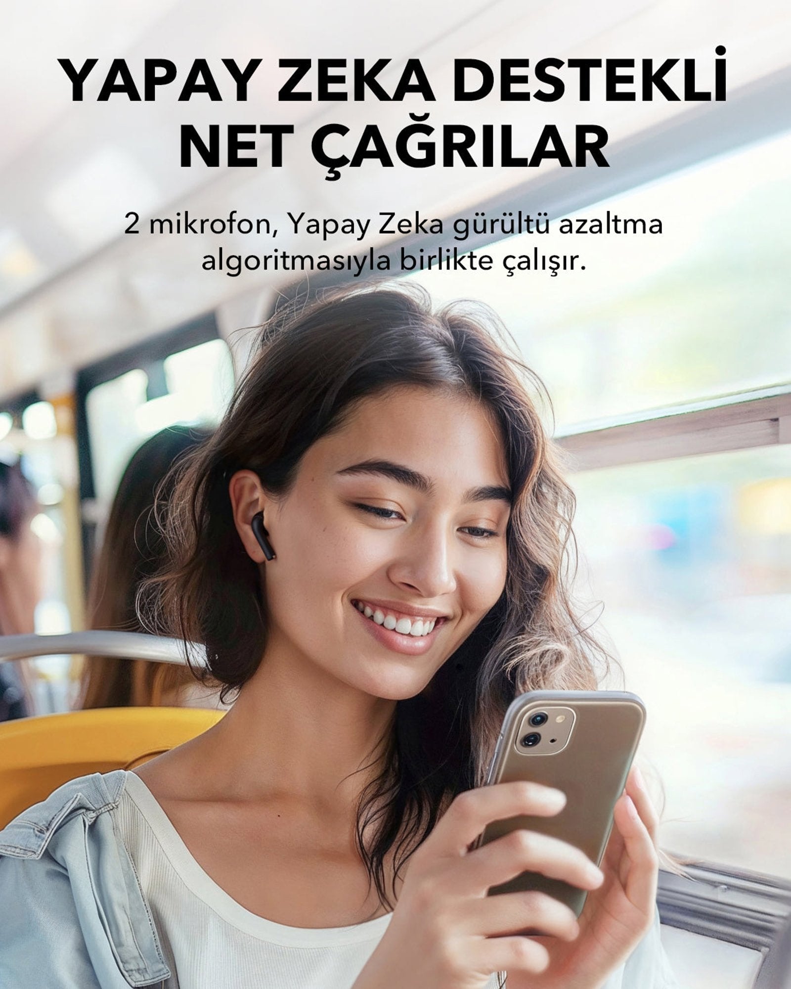 Auriculares Inalámbricos Soundcore K20i, Negro