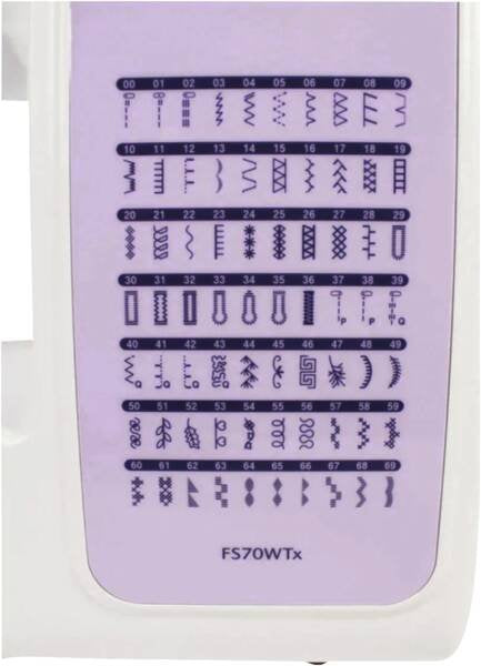 EAN 4977766808385 - Brother FS70WTx Máquina de coser automática Eléctrico imagen 3