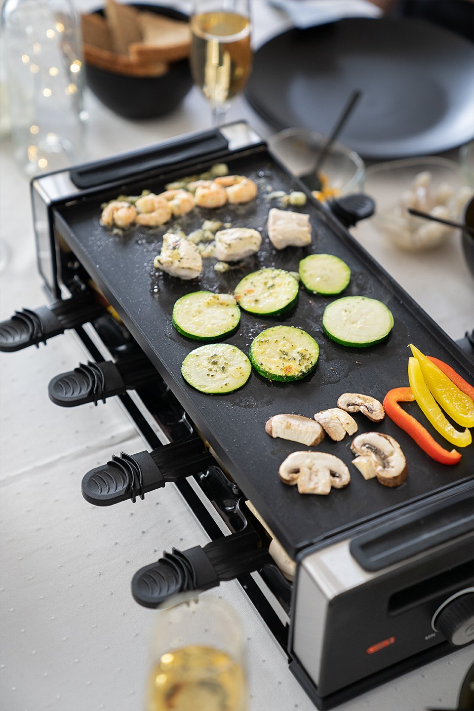 EAN 4011689487309 - Unold 48730 parrilla de interior 8 personas(s) 1200 W Negro, Acero inoxidable imagen 8