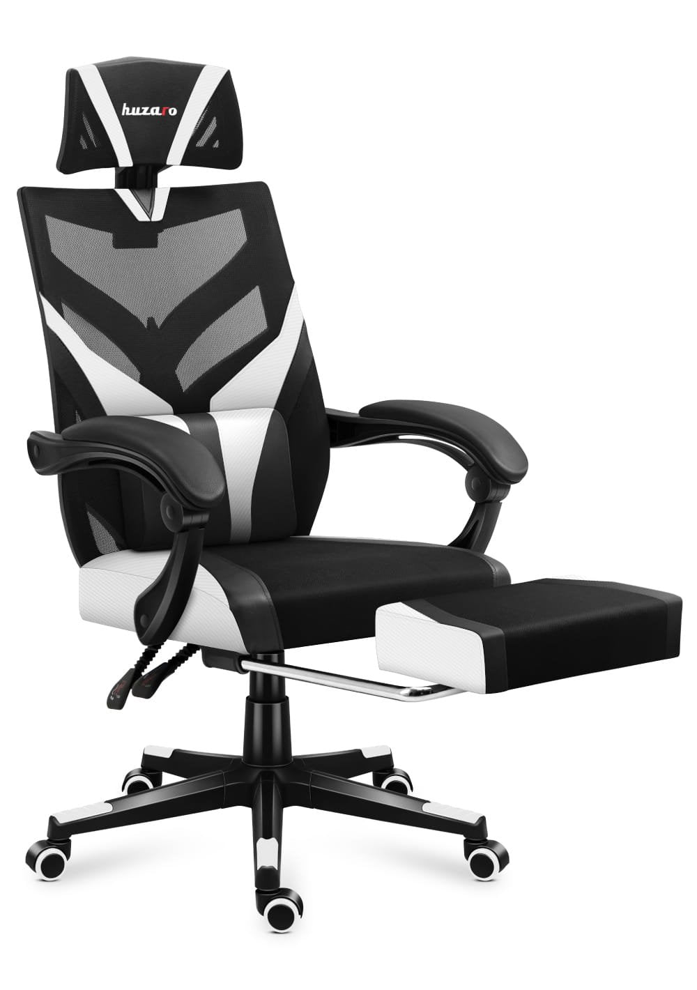 EAN 5903796011333 - Huzaro Combat 5.0 Silla para videojuegos de PC Asiento de malla Negro, Blanco imagen 8