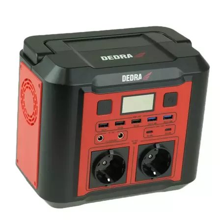 Dedra Dezs0300 Estación De Energía Portátil Ión De Litio 20000 Mah 500 W 2,85 Kg