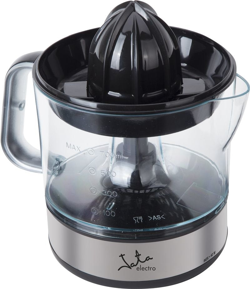 EAN 8421078034650 - JATA EX421 exprimidor Exprimidor eléctrico con brazo 40 W Negro, Acero inoxidable, Transparente imagen 4