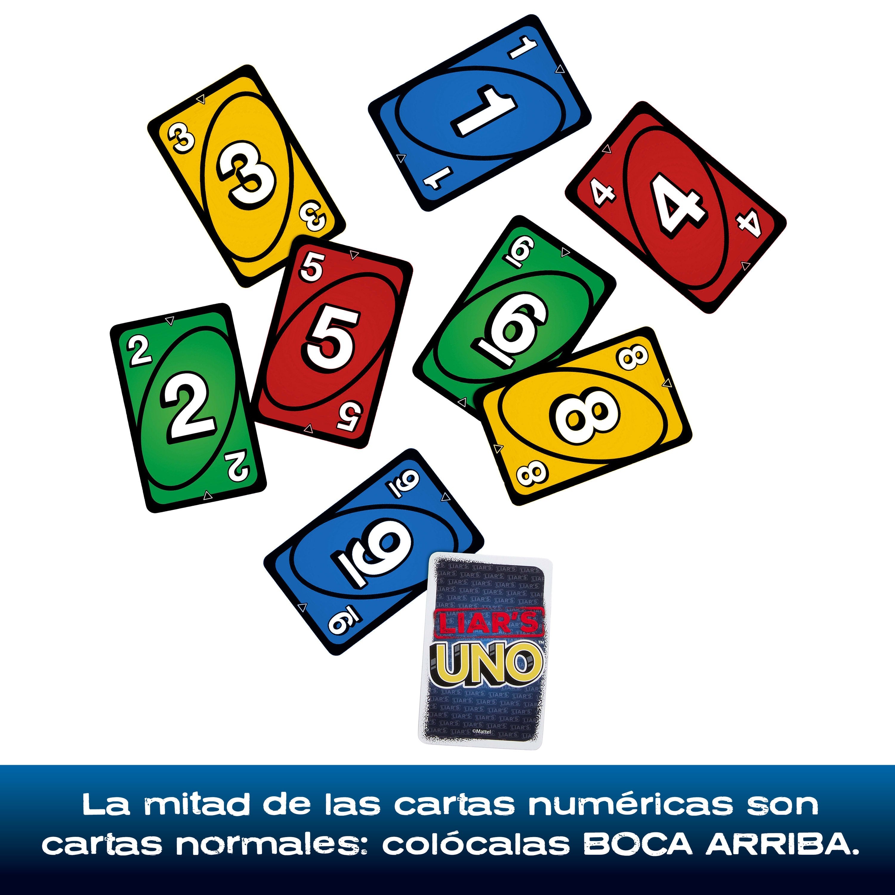 EAN 0194735364275 - Mattel Games JLH43 juego de tablero Liar's UNO Perder las cartas imagen 10