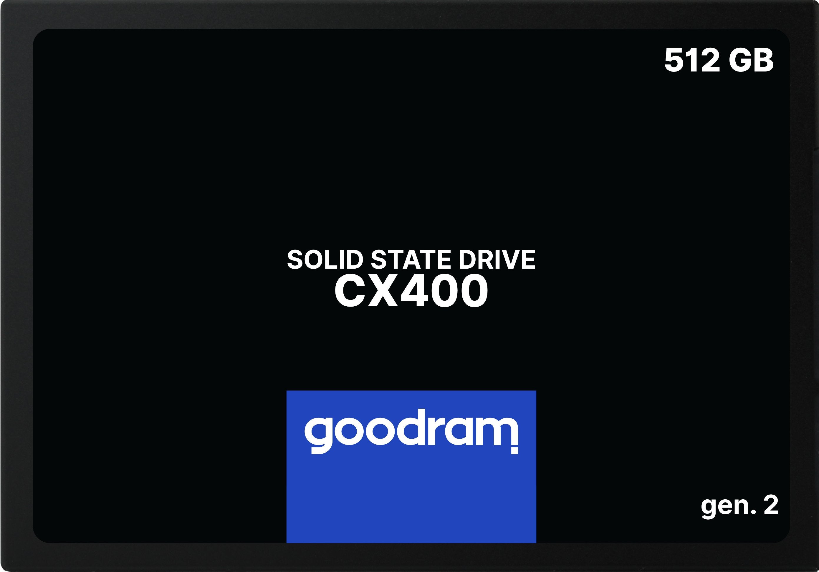 EAN 5908267923450 - Goodram CX400 gen.2 512 GB 2.5" Serial ATA III 3D TLC NAND imagen 1