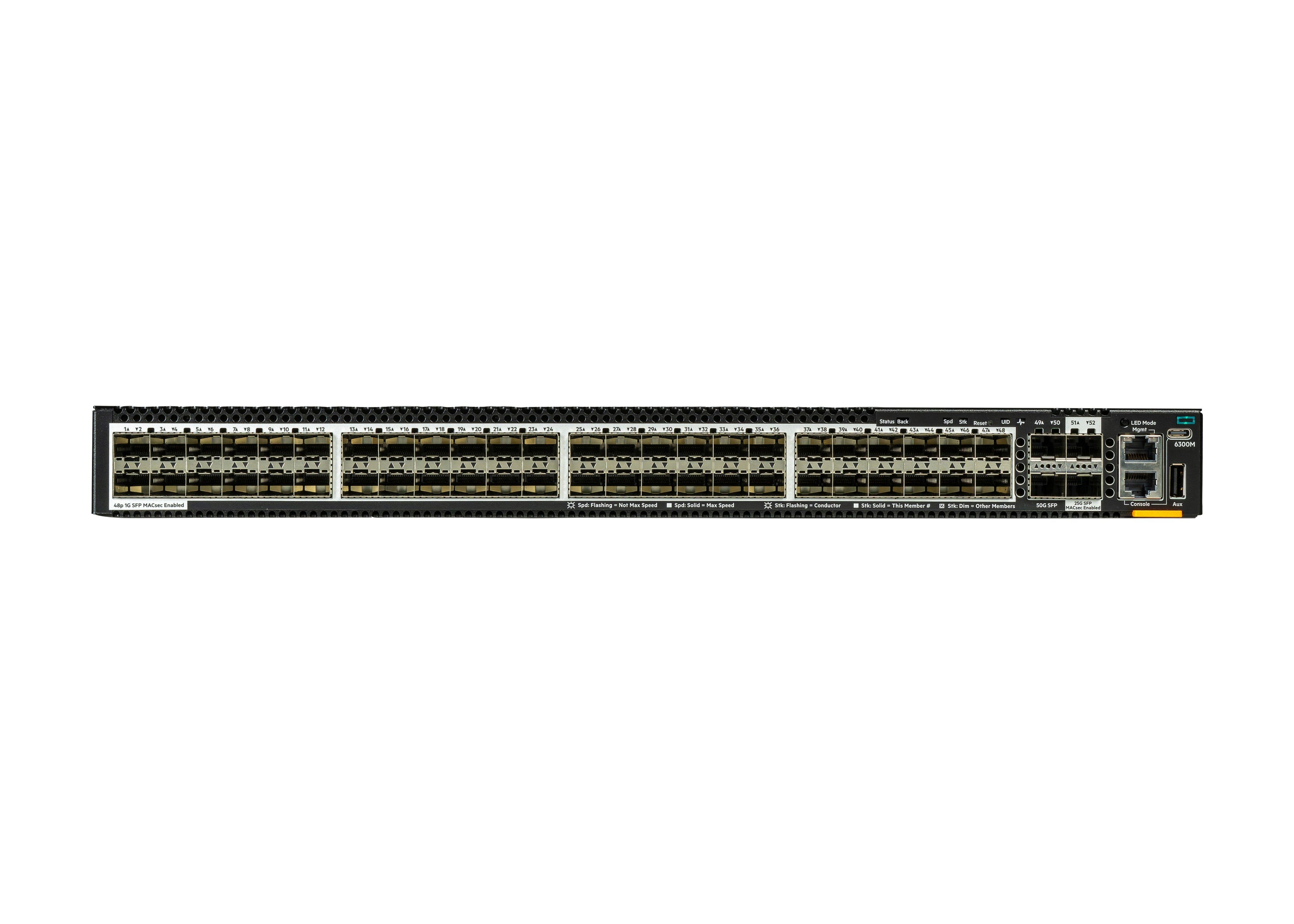 Hpe Aruba Networking Cx 6300m 48p Sfp 1g 2p Sfp56 50g 2p Sfp28 25g Macsec Switch