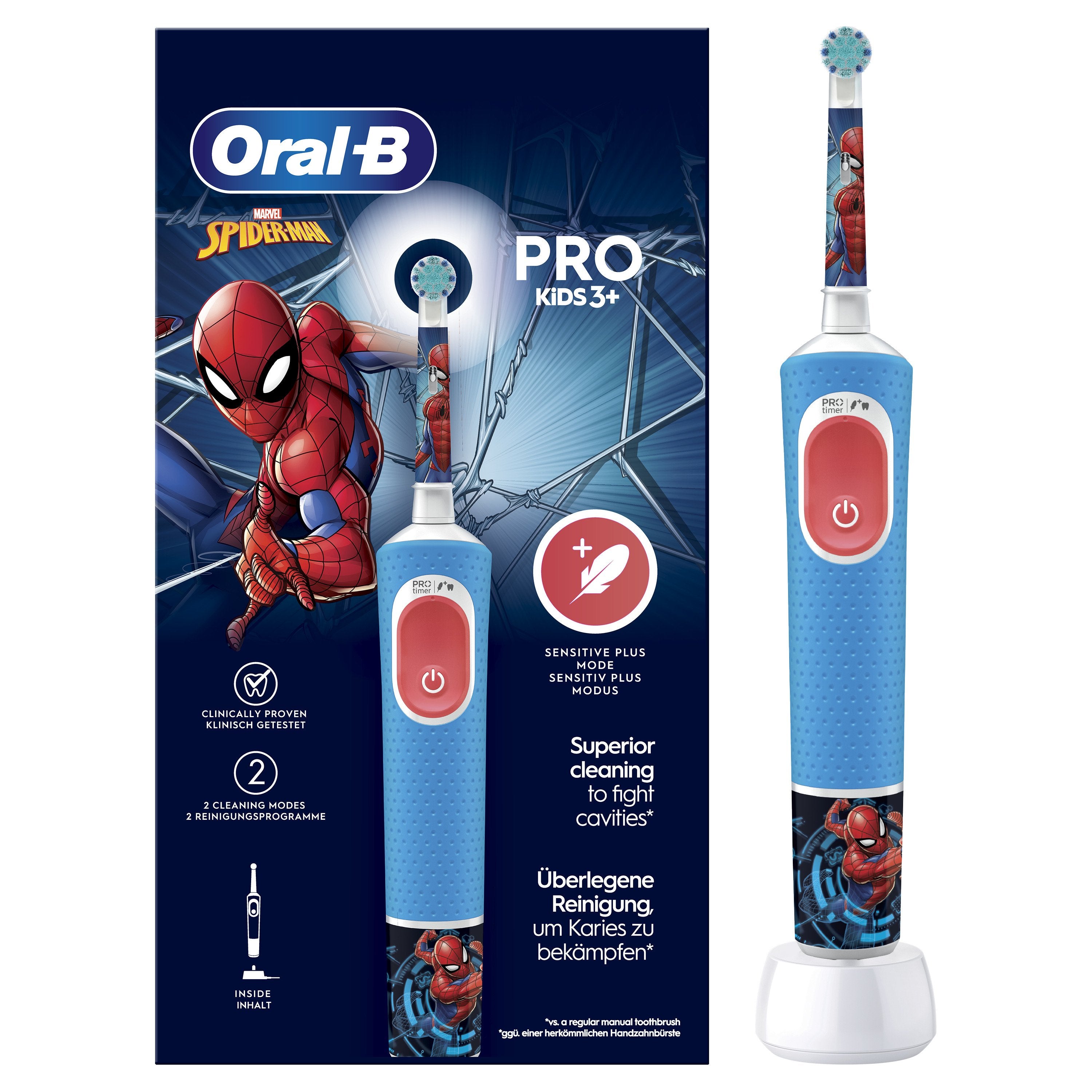 EAN 8006540772768 - Oral-B Kids 8006540772768 cepillo eléctrico para dientes Niño Cepillo dental giratorio Multicolor imagen 2