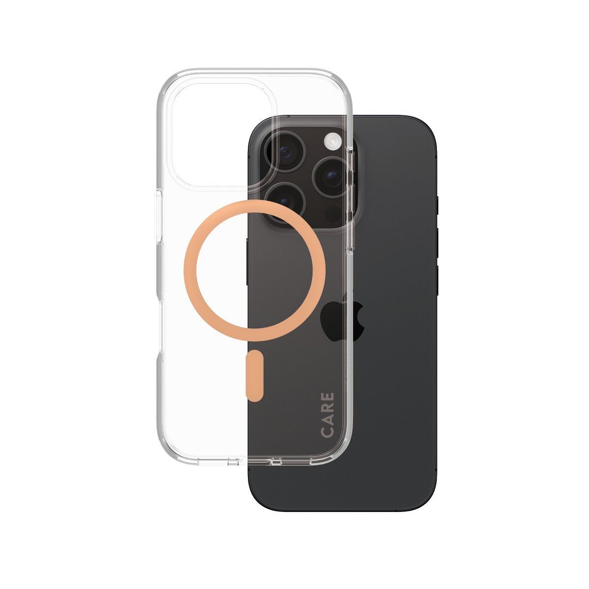 EAN 5715685004407 - PanzerGlass CARE™ by ® Urban Combat Case Transparent w. Peachy MagSafe iPhone 16 Pro funda para teléfono imagen 1