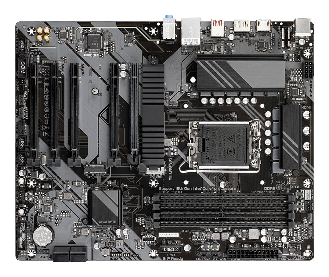 Placa Base Gigabyte B760 Ds3h B760,S1700,Atx,Intel