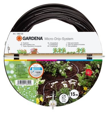 EAN 4078500136204 - Gardena 1362-20 manguera de jardín 15 m Por encima del suelo Negro imagen 1