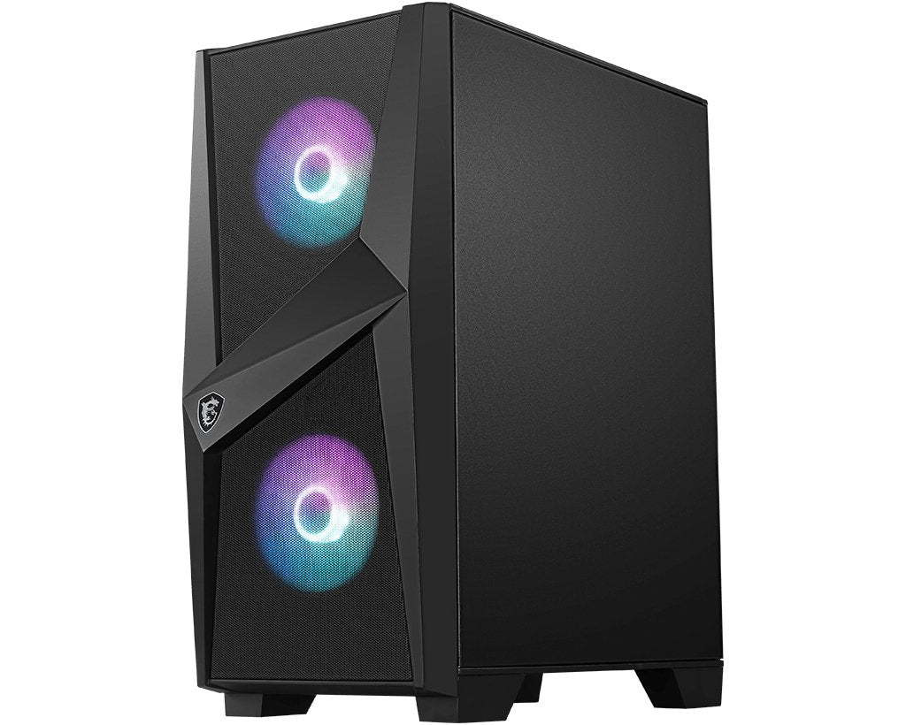 EAN 4719072676407 - MSI MAG FORGE 100R carcasa de ordenador Midi Tower Negro, Transparente imagen 3