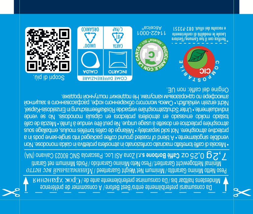 Caffè Borbone Nobile 44mm Ese Pads 50 Piezas A 7,5 Gramm