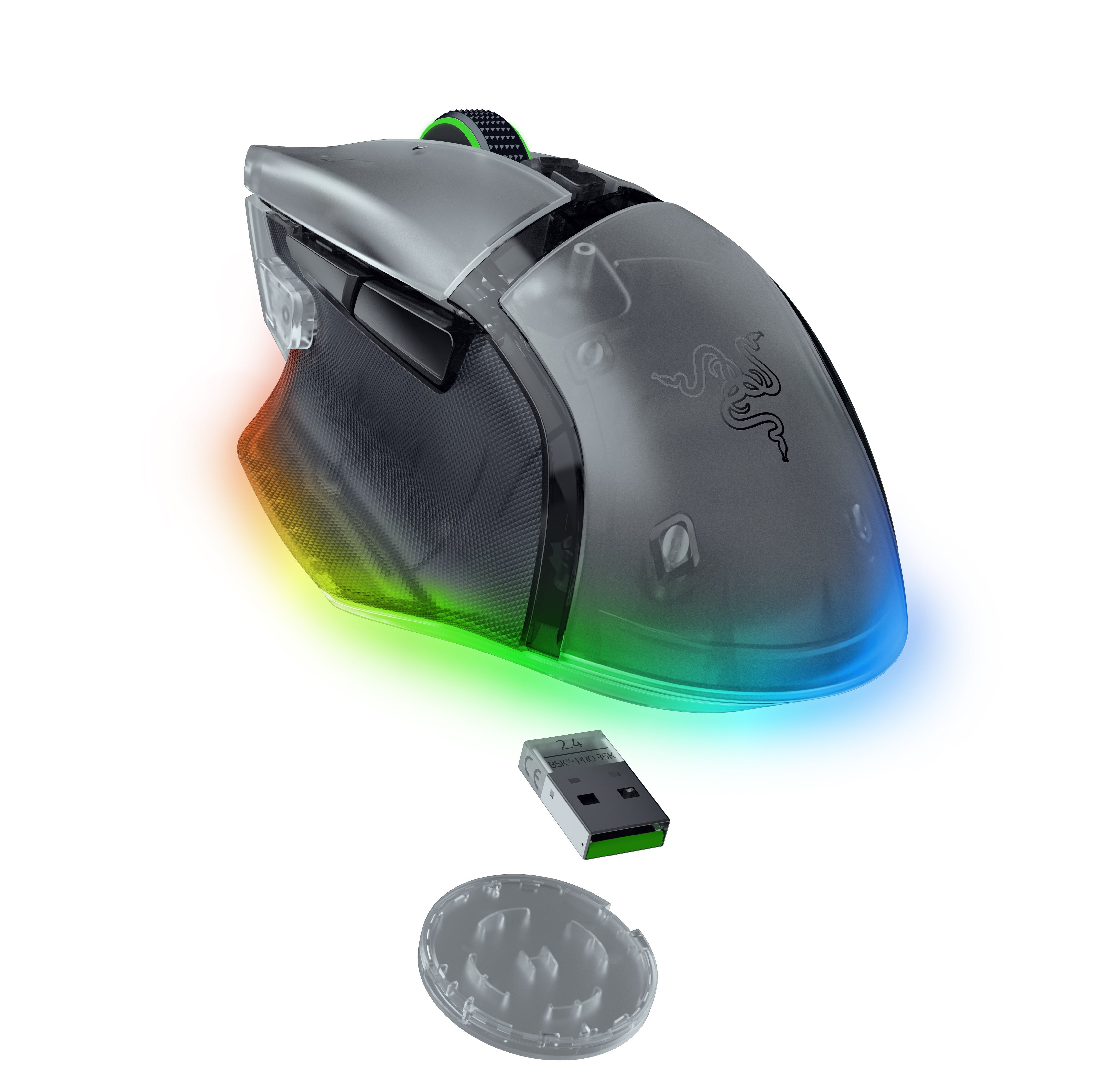 EAN 8886419334835 - Razer Basilisk V3 Pro 35K ratón Juego mano derecha RF Wireless + Bluetooth + USB Type-A Óptico 35000 DPI imagen 4
