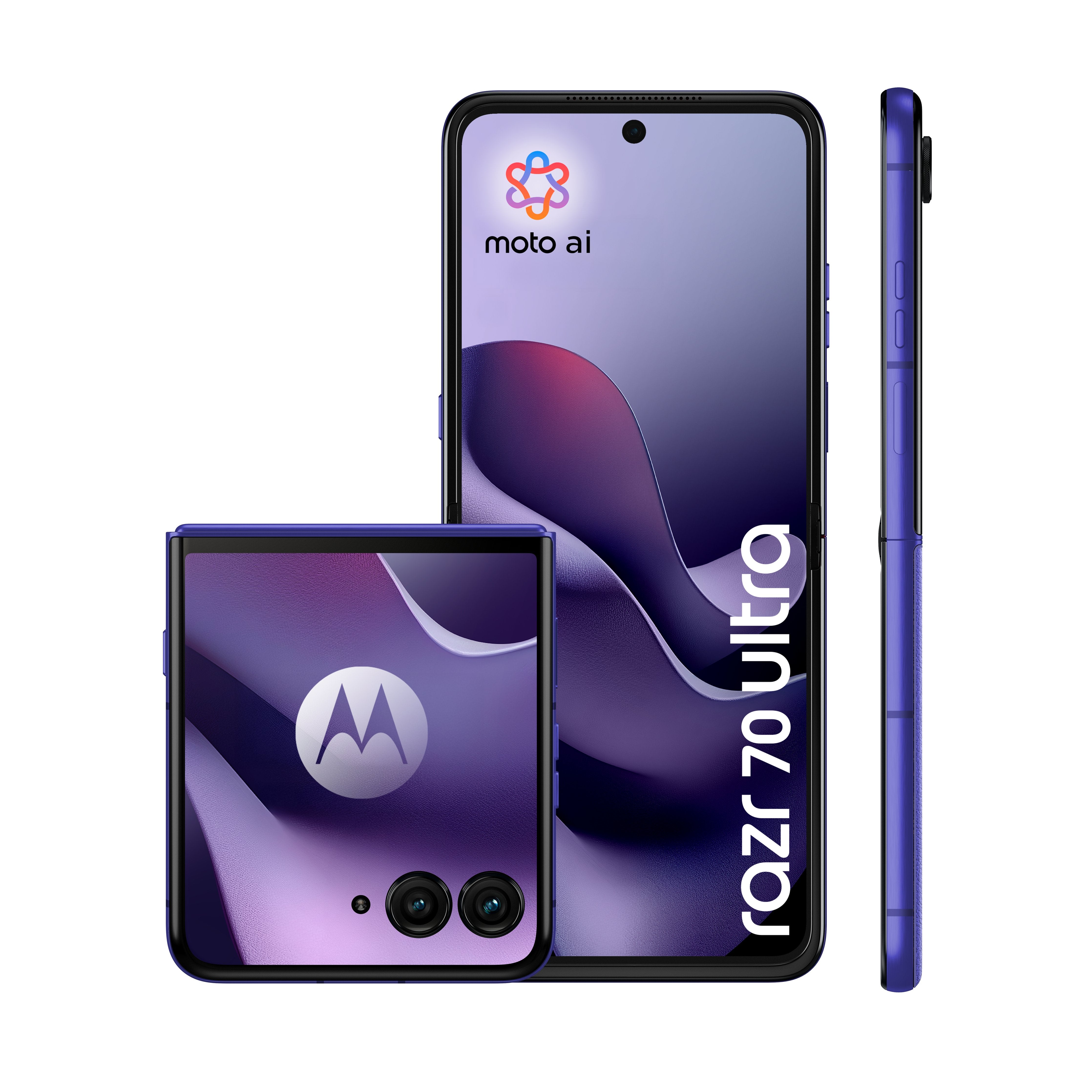 EAN 0840493611792 - Motorola razr 70 ultra 17,7 cm (6.96") SIM doble Android 16.0 5G USB Tipo C 16 GB 512 GB 5000 mAh Violeta imagen 2