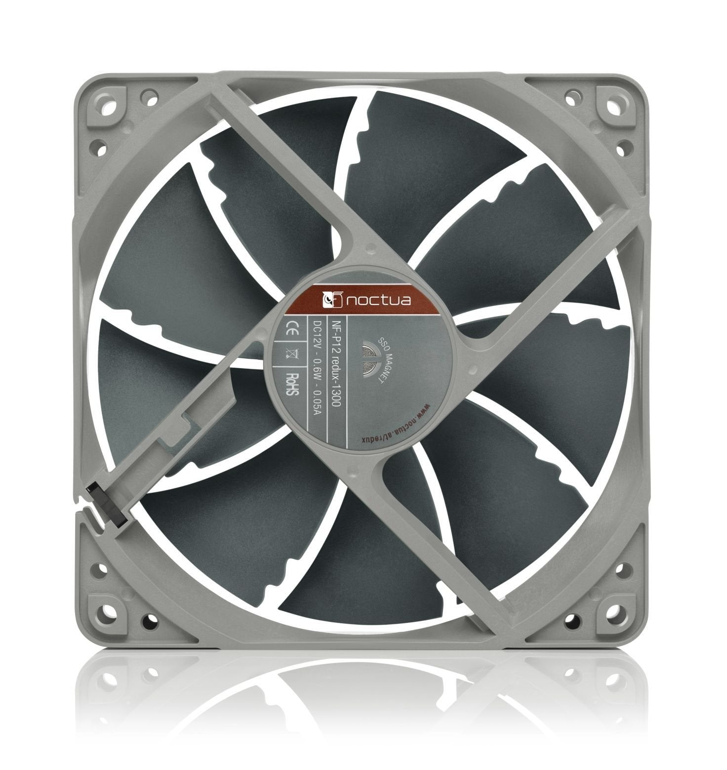 EAN 9010018100341 - Noctua NF-P12 redux-1300 Procesador Ventilador 12 cm Gris imagen 3