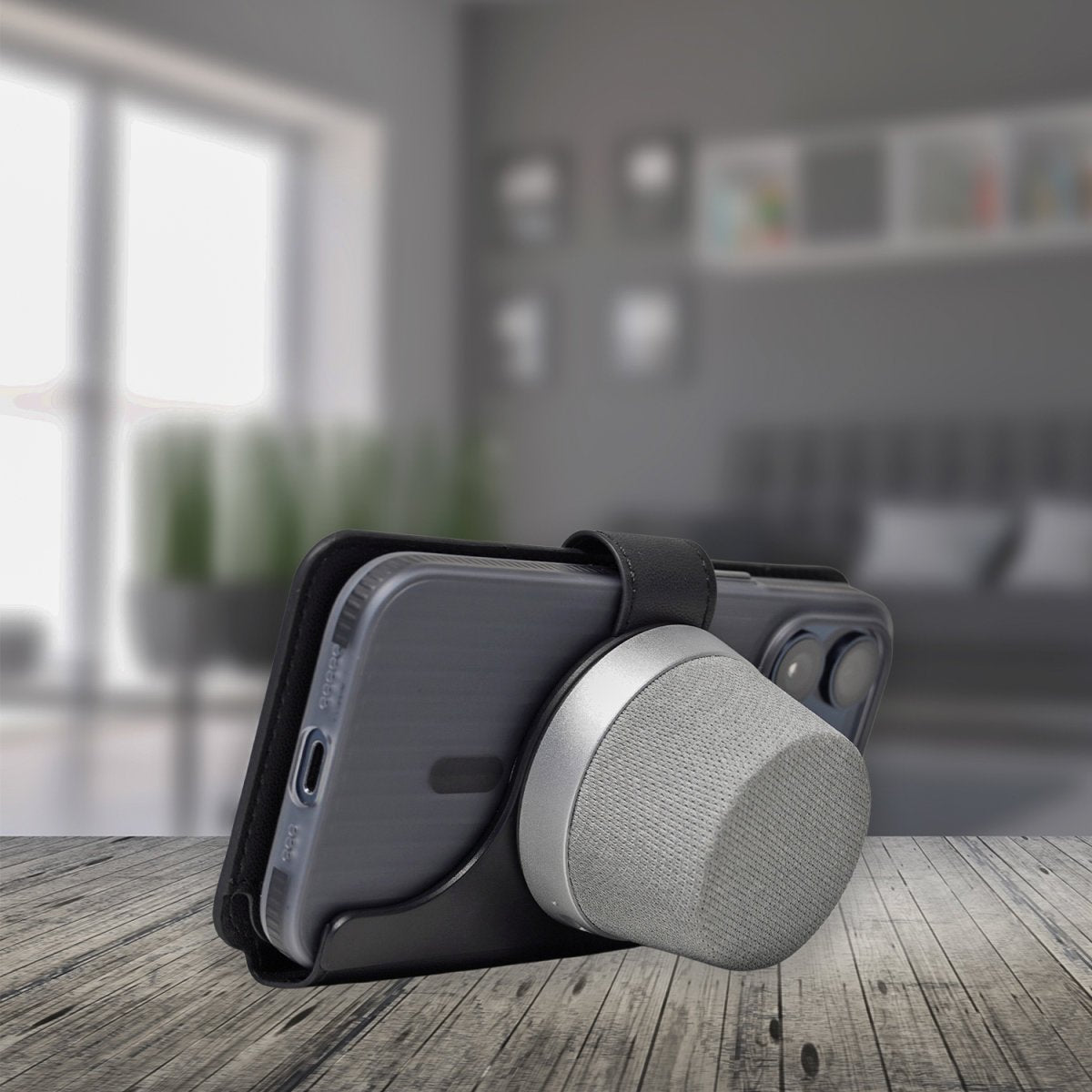 4smarts Universal Magnet Wallet Coincaddy Xl. Schwarz