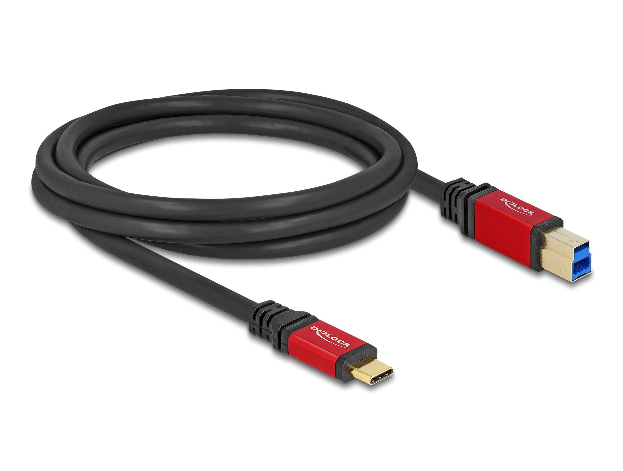 Delock 80613 Cable Usb 5 Gbps Usb Type-C Macho A Usb Tipo-B Macho 2 M Rojo Metal